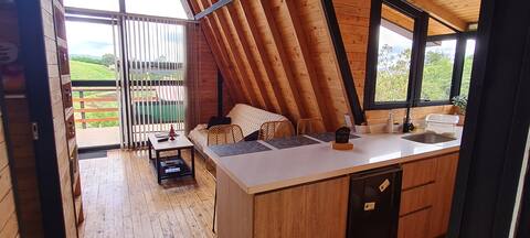Popular Airbnb listing: Cabana with jacuzzi amazing views and tranquillity in Marinilla