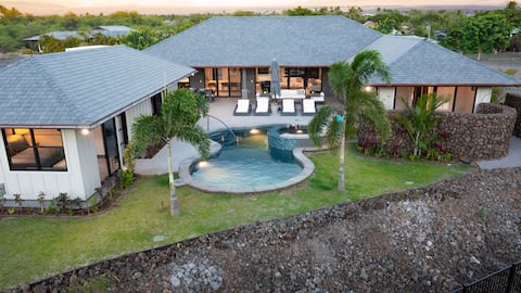 New Luxury Home w/ Private Pool & Spa in Nohea