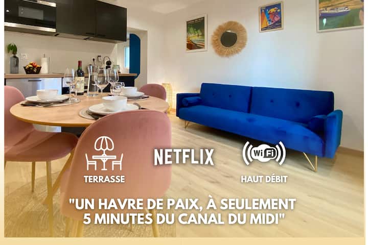 L'annexe du Midi & sa terrasse- Ramonville - Appartements à louer à  Ramonville-Saint-Agne, Occitanie, France - Airbnb