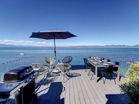 Lake Geneva Terraces - Waterfront house