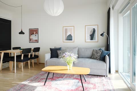 Top performing Airbnb: Balcony | Sauna | By Nordic Stay Collection in Keskinen Suurpiiri