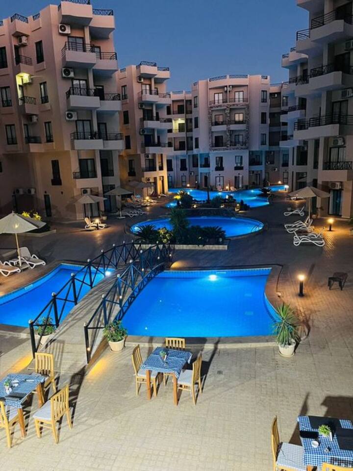 Aqua Tropical Resort 2 Bedroom C302 Near El Gouna Apartments for Rent in Hurghada, Red Sea