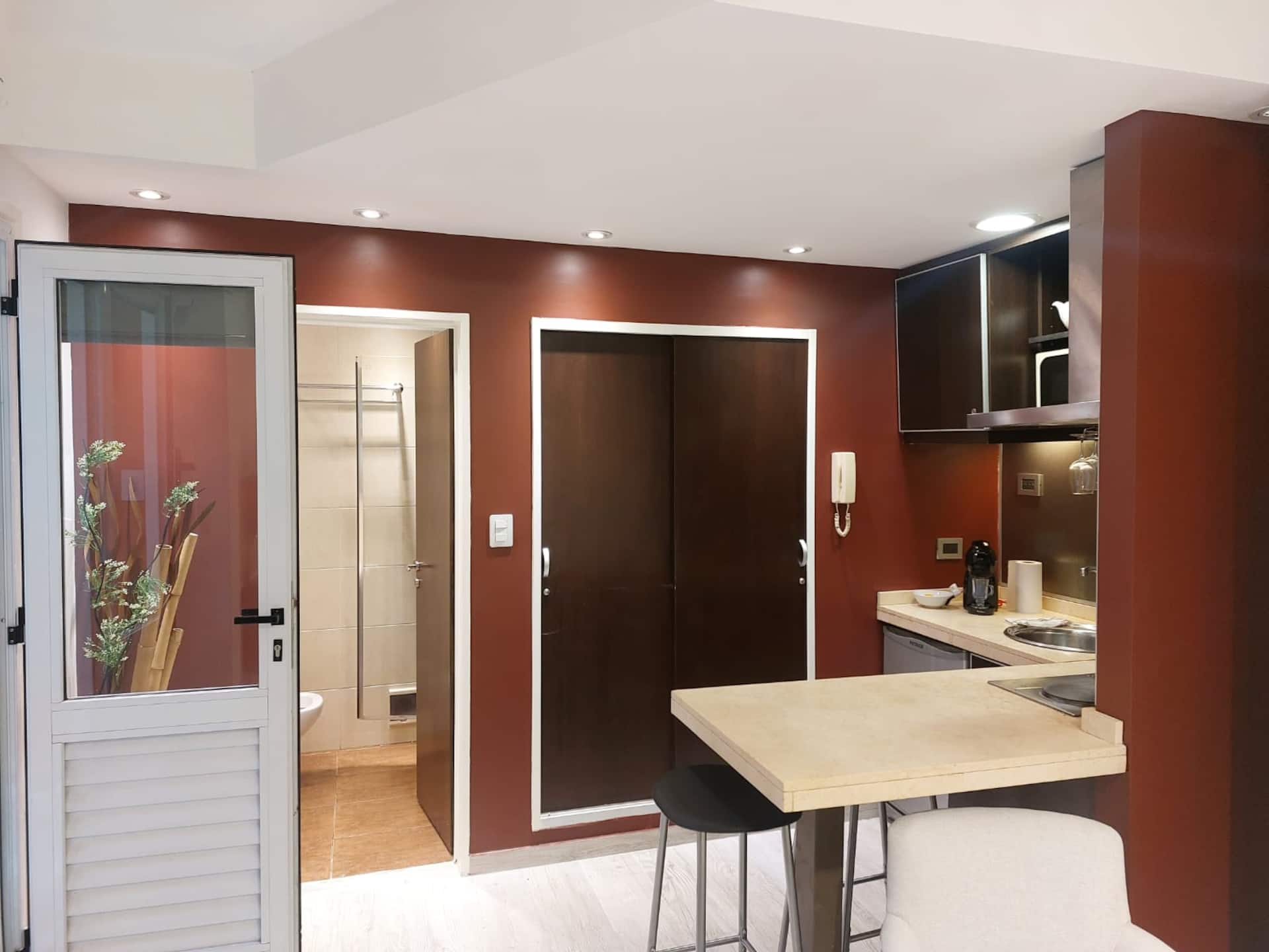 Apartamento de 1 quarto em Palermo