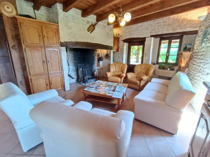 Eco Gîte Théron Fontaine (15 Places Avec Piscine) - Lot