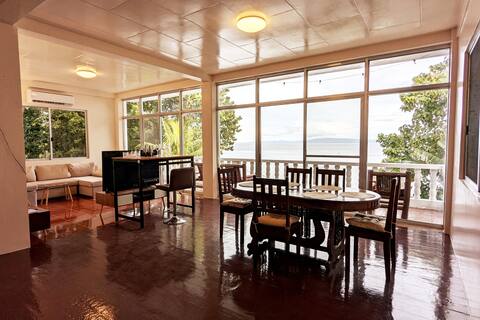 Spacious Dauin Beach House with Island Views!