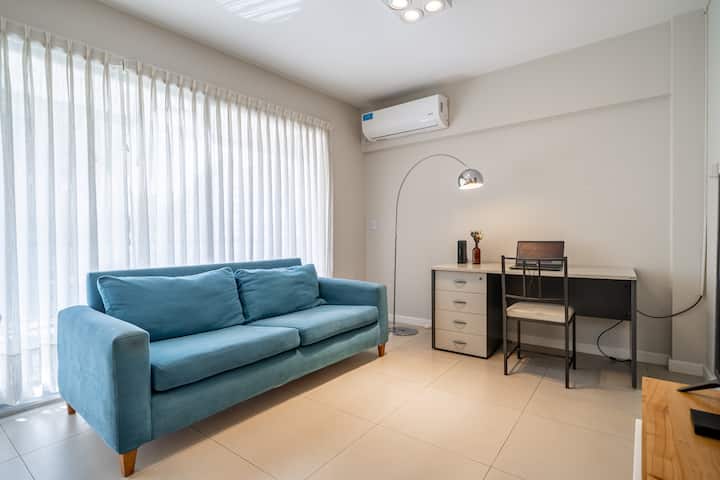 Квартира с 1 спальней в Núñez с балконом