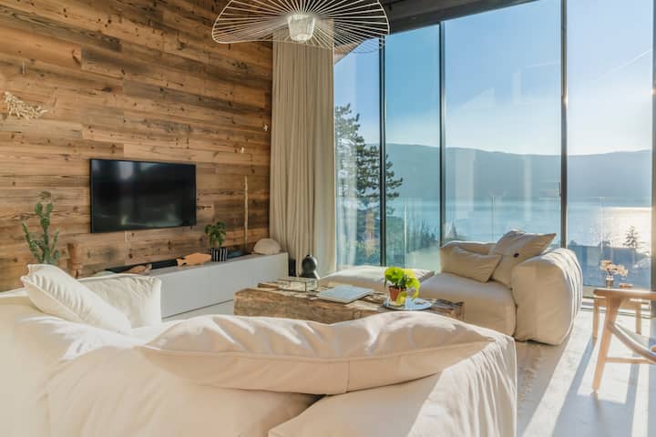 La Casa De Anna : Chalet Moderne Vue Lac - Sévrier