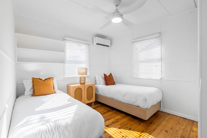 King Single Beds Upstairs