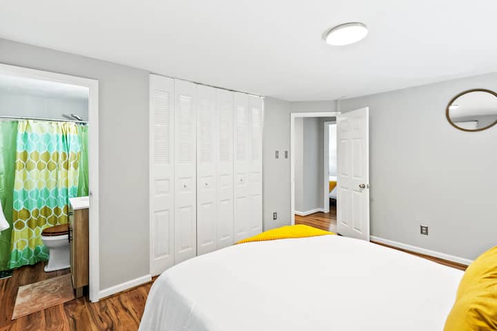 Dormitorio principal en la planta superior 