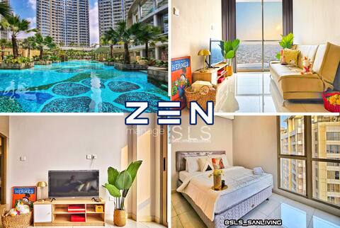 ZEN by SAN | 3 BR Taman Anggrek Mall in HubLife