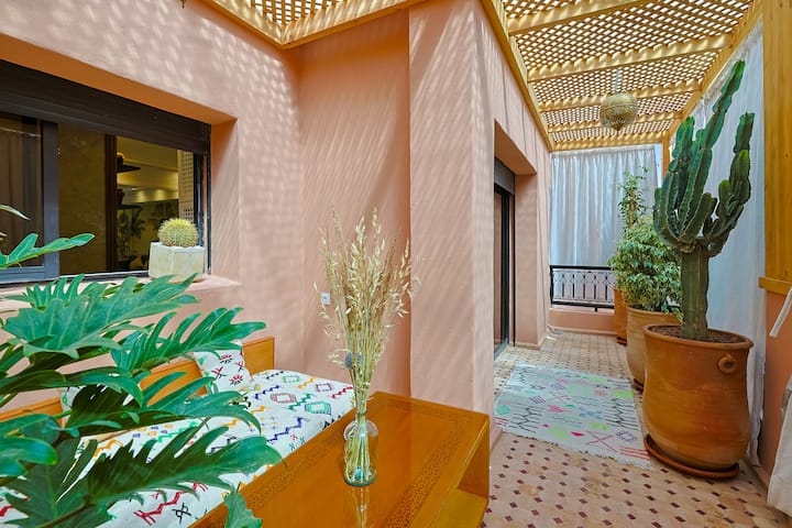 Oasis - Appartement Authentique à Gueliz - Marrakesh