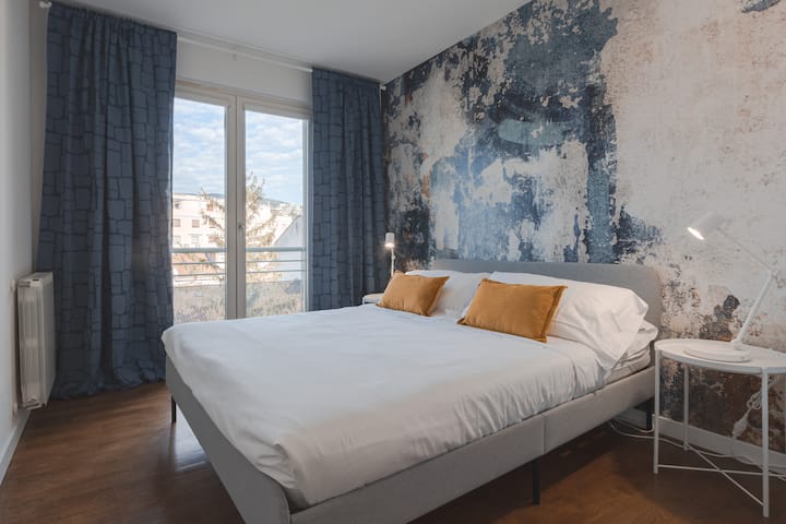 La elegante suite con vestidor