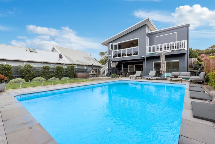 Blair Rise – 6 BR home, solar heated swimming pool