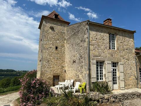 Domaine Campagne Piscine Cousinade Vacances Soleil