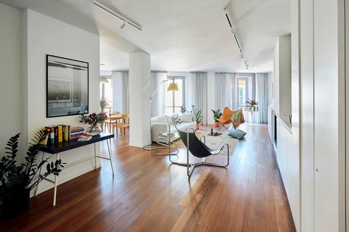 Bright, family friendly apartment, city centre