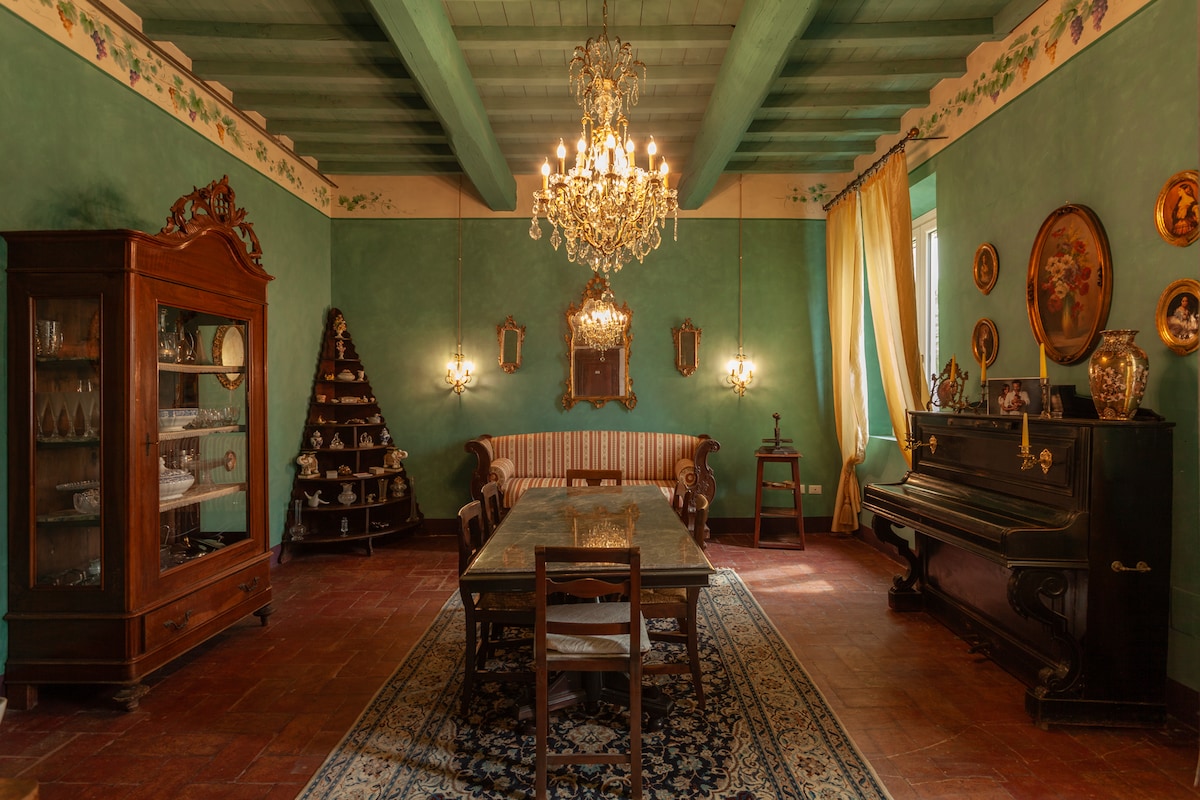 Stanza in affitto nella Villa Cairoli del XIX secolo - Reggiolo