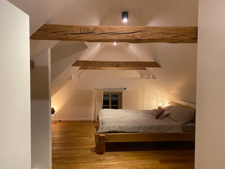 Thoroughly renovated house in nature