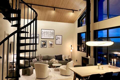 Luxurious and cozy house overlooking Järvsö!