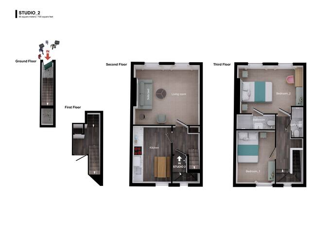 Stylish Space in Covent Garden – 2 Bed/2 Bath gallery image 5