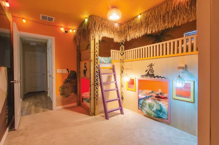 Moana Bedroom - Sleeps 4