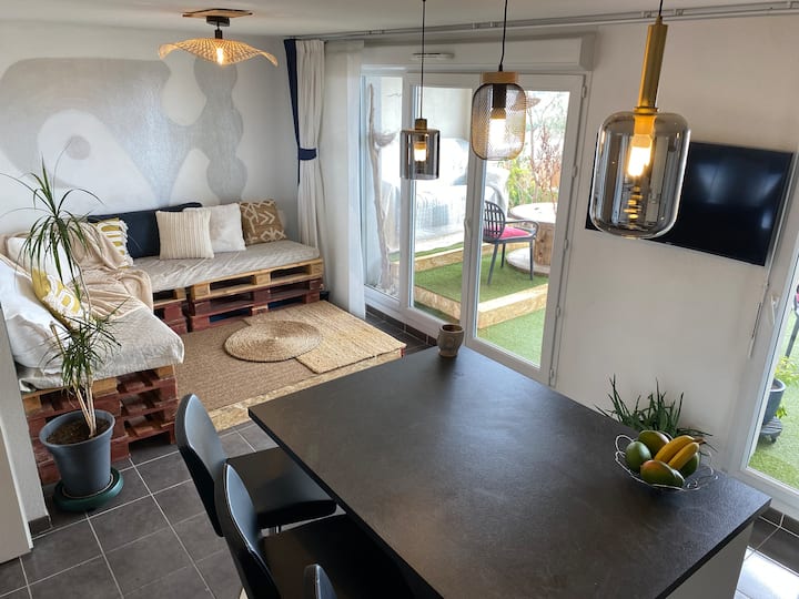 Terrasse Sur La Ville Beau T3/parking Privé Inclus - Marseille