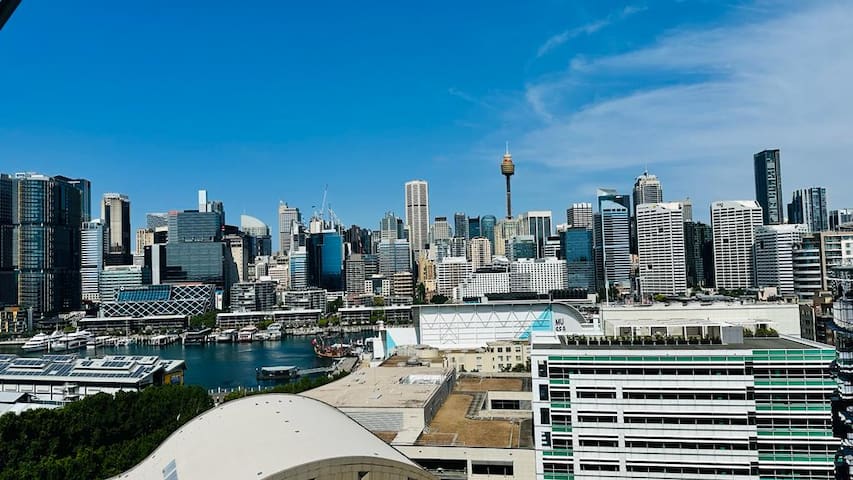 City water views 3bedrm Apartment The Star Pyrmont