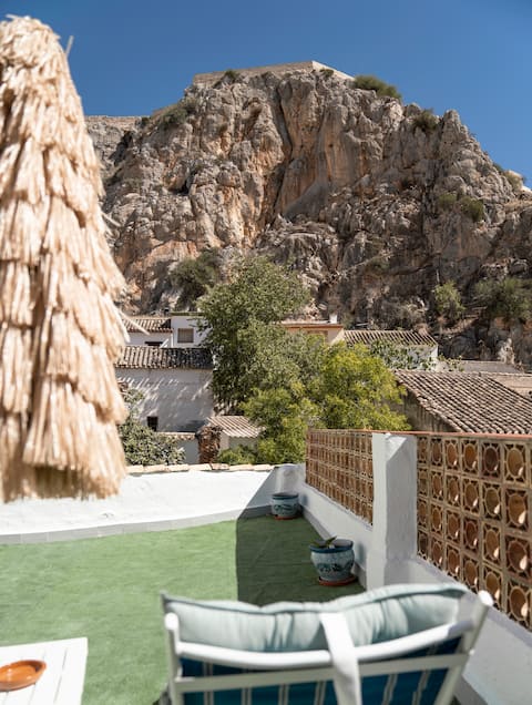 Casa Fernandez de Cordoba with Fireplace in Illora