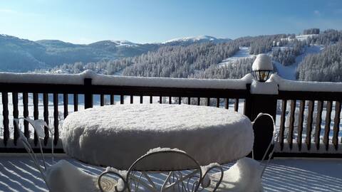Panoramic view family home - Beuil/Valberg