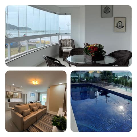 Beautiful apartment, on the beach, 10 min from Beto Carreiro