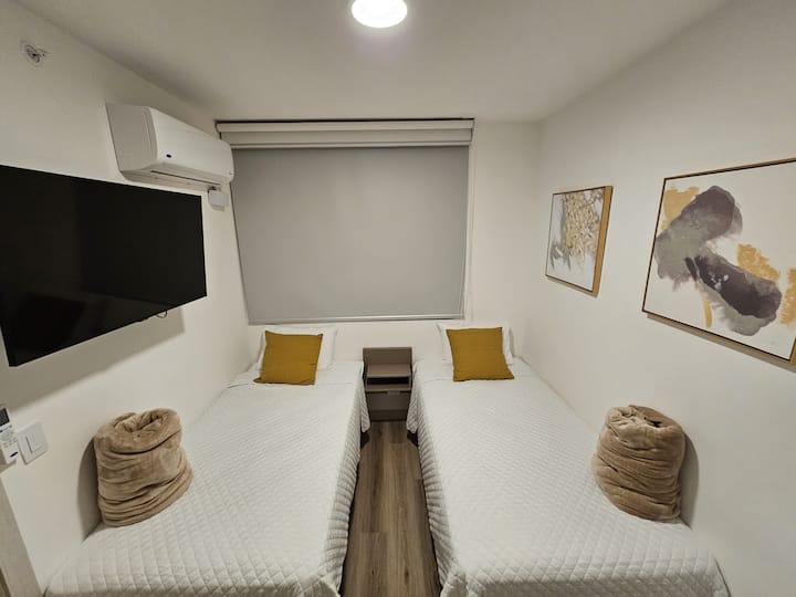 Espacio cómodo para tu descanso.
