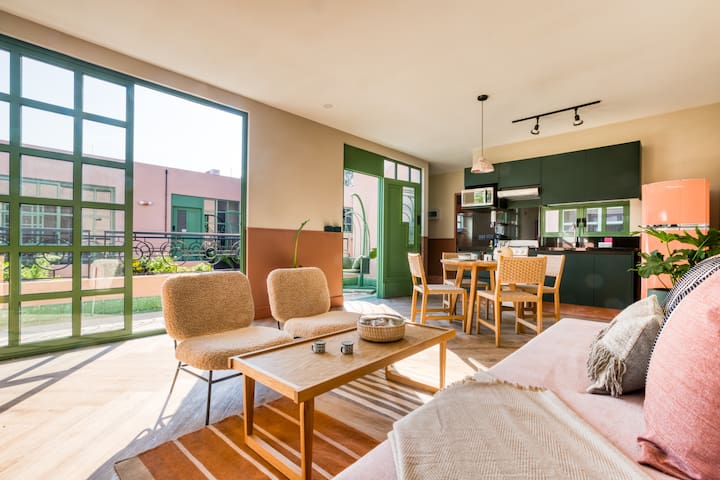 Casa Oliva | Roma Norte | 2 BR Apartment