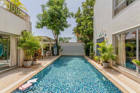 Staymaster Shiv&Aai - Uber Lux Pool No. Candolim