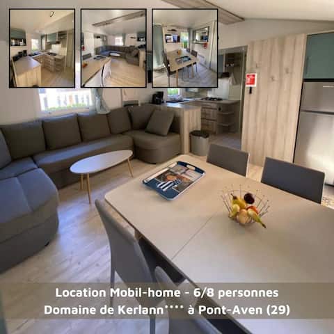 Top performing Airbnb: Mobil Home, Kerlann campsite 4* in Pont Aven