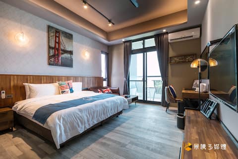 Qixingtan Sea View Room | Hualien Discover Seven Startan Homestay | Mountain Bay Double Room | Eleva
