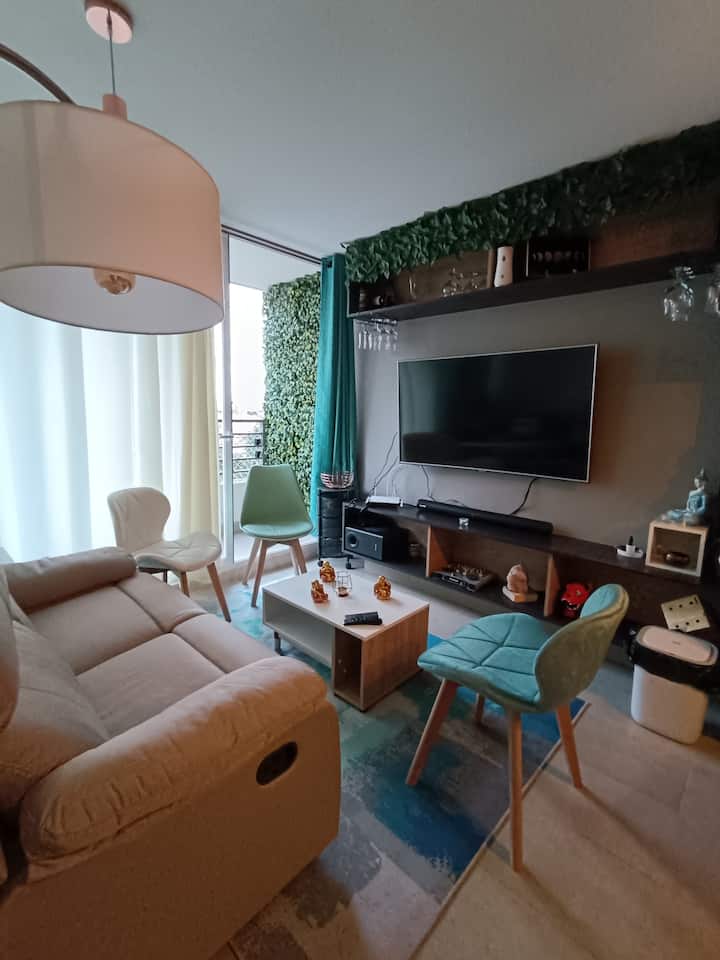 Tu Refugio Céntrico Con Estilo Y Comodidades. - Santiago