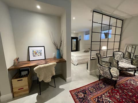 Spacious suite in historic house
