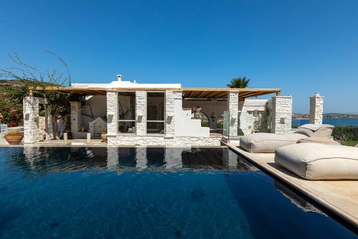 Agia Thalassa – Beachfront Private Pool Villa gallery image 2