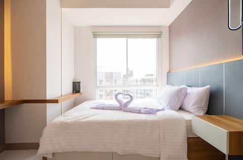 Stylish 2BR Suite @ Tokyo Riverside Apartment PIK2
