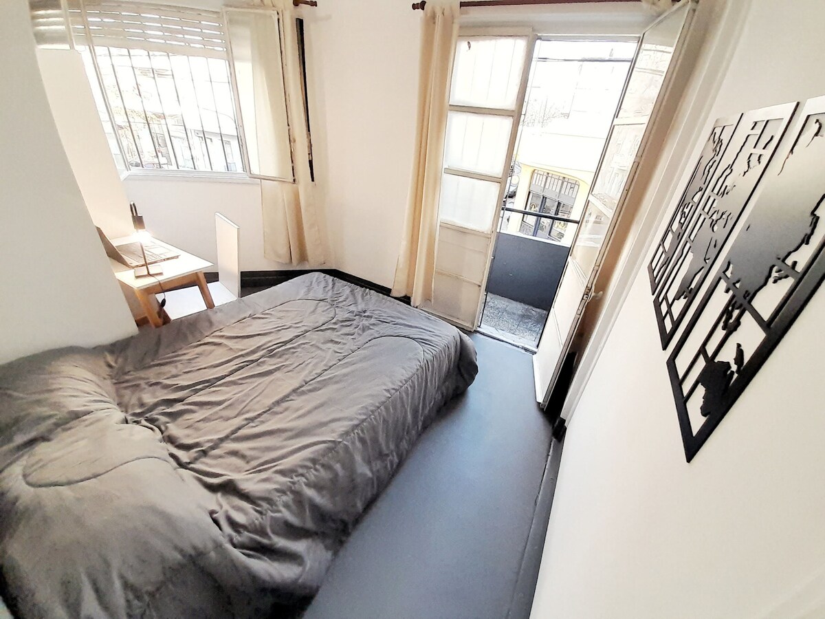 Habitación privada en casa compartida en Palermo
