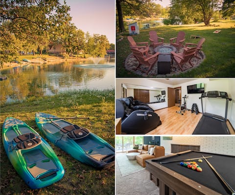 Hot Tub|GameRoom|Theater|Gym|Lake Views