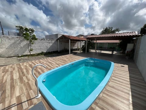 Successful Airbnb property: House with pool at Poço Beach in Cabedelo