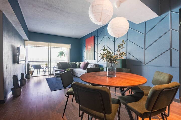 Polanco’s Frida-Infused Hideaway w/3BR/Terrace/GYM gallery image 4