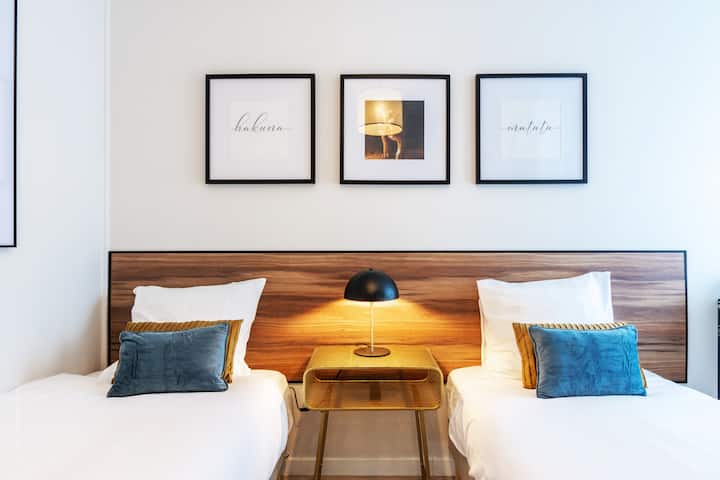 卧室2单人床90X200