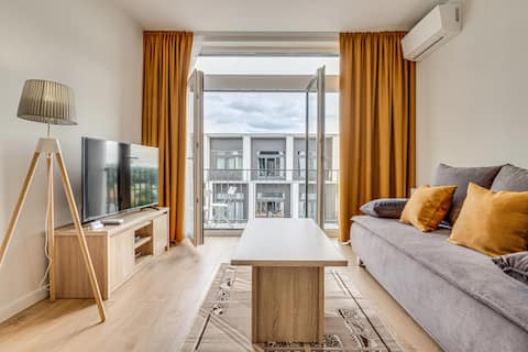 Top performing Airbnb: RentPlanet — Zarembowicza XI Studio in Jerzmanowo Jarnołtów Strachowice Osiniec