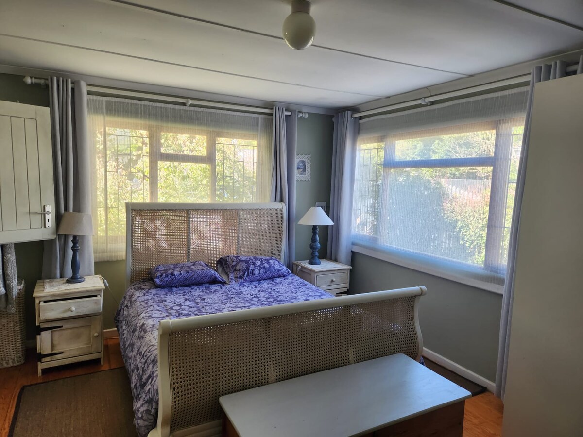 Main bedroom with direct door to the patio