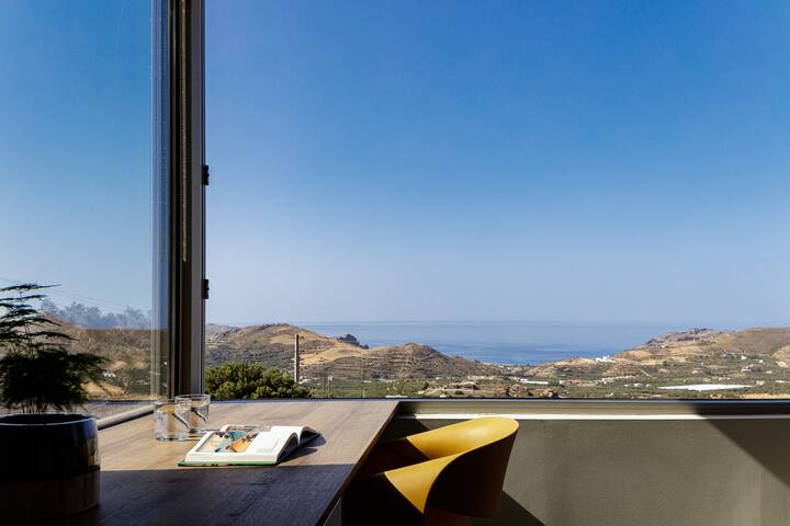 Seaview villa w/private pool, 4km to Plakias beach gallery image 3