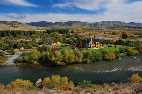 Famed Patagonia estate on river