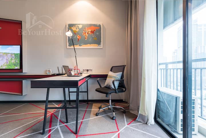 Workspace evidence from Cozy Studio KLTower View Balcony 6minLRT WiFi KLCC