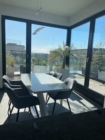 Penthouse living Berlin Mitte