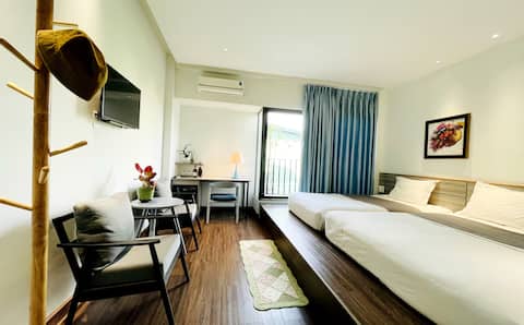 Côn Đảo House - Triple room with wood floor